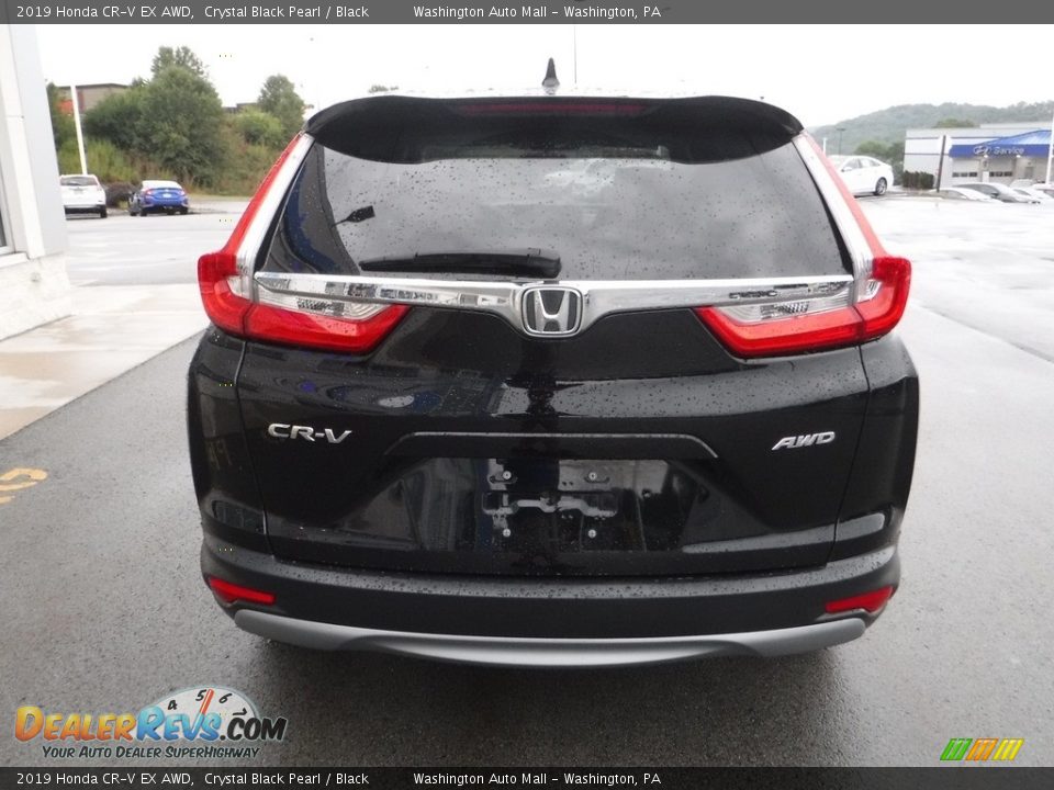 2019 Honda CR-V EX AWD Crystal Black Pearl / Black Photo #9