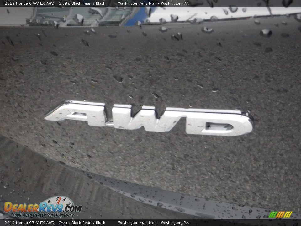 2019 Honda CR-V EX AWD Crystal Black Pearl / Black Photo #11