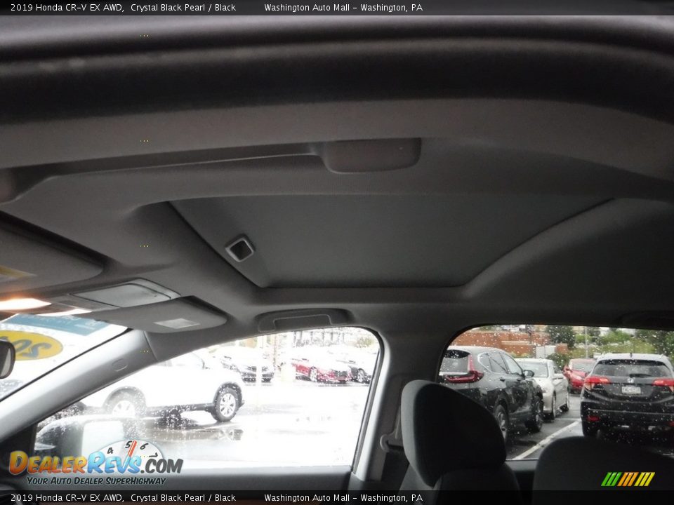 2019 Honda CR-V EX AWD Crystal Black Pearl / Black Photo #12