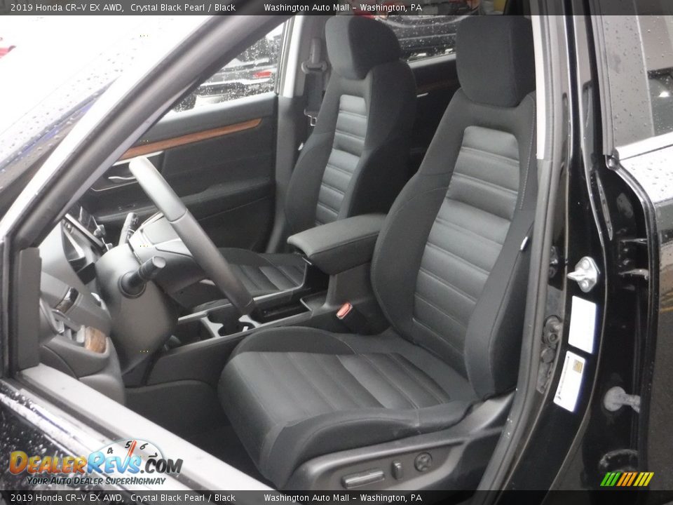 2019 Honda CR-V EX AWD Crystal Black Pearl / Black Photo #16