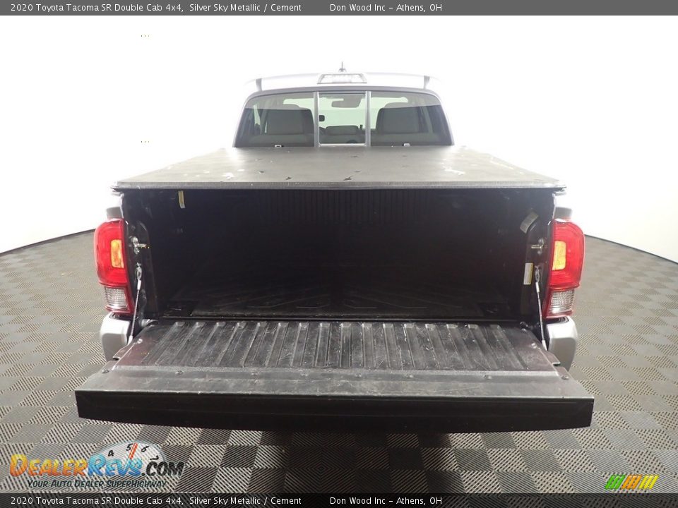 2020 Toyota Tacoma SR Double Cab 4x4 Silver Sky Metallic / Cement Photo #14