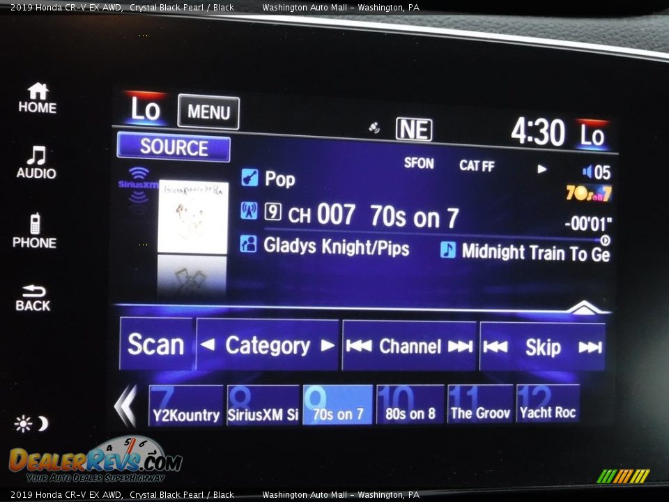 2019 Honda CR-V EX AWD Crystal Black Pearl / Black Photo #19