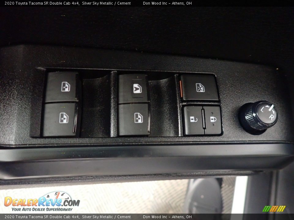 2020 Toyota Tacoma SR Double Cab 4x4 Silver Sky Metallic / Cement Photo #20