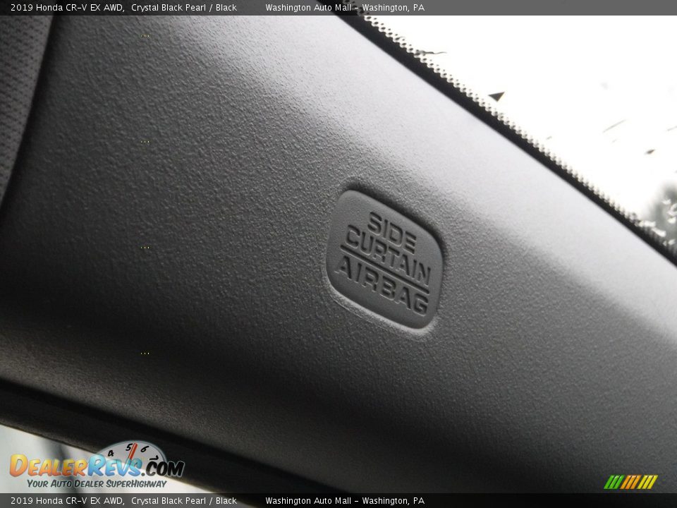 2019 Honda CR-V EX AWD Crystal Black Pearl / Black Photo #25