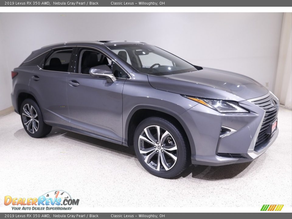 2019 Lexus RX 350 AWD Nebula Gray Pearl / Black Photo #1