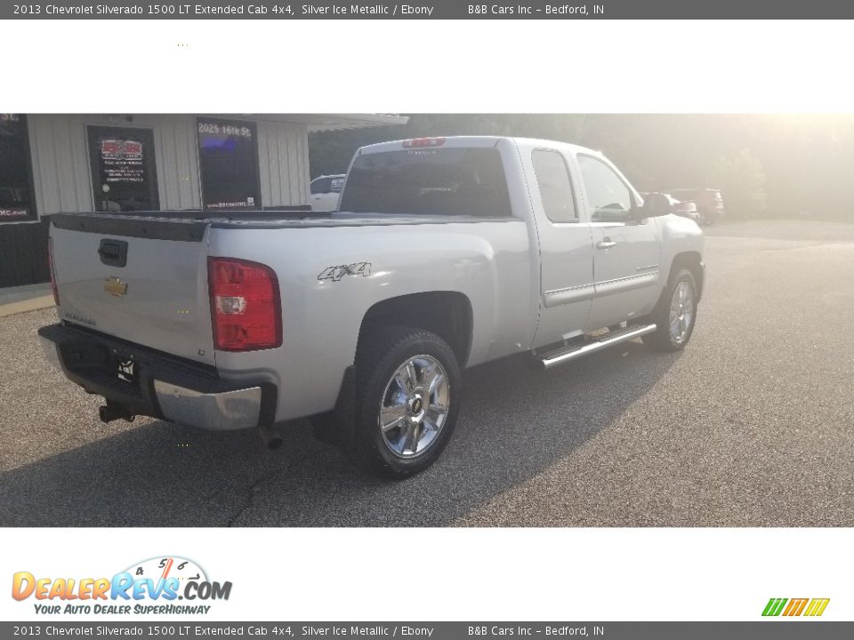 2013 Chevrolet Silverado 1500 LT Extended Cab 4x4 Silver Ice Metallic / Ebony Photo #2