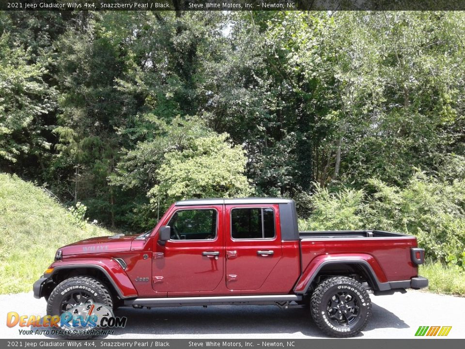 2021 Jeep Gladiator Willys 4x4 Snazzberry Pearl / Black Photo #1