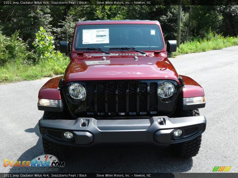 2021 Jeep Gladiator Willys 4x4 Snazzberry Pearl / Black Photo #3