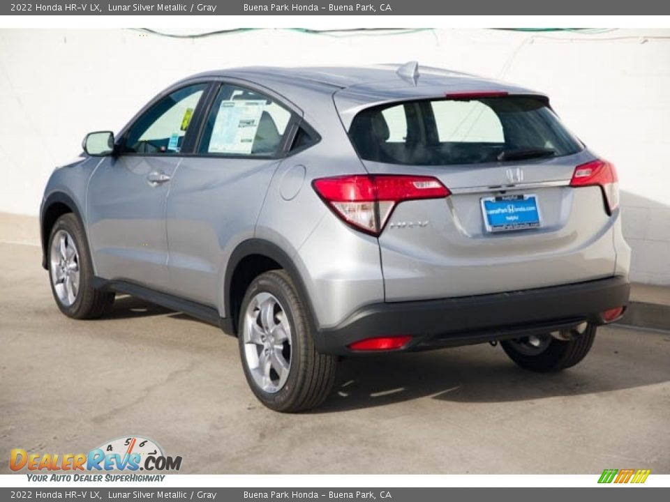 2022 Honda HR-V LX Lunar Silver Metallic / Gray Photo #2