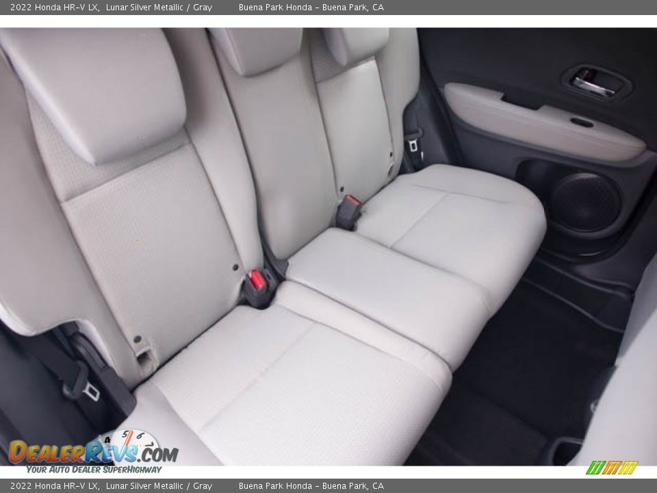 Rear Seat of 2022 Honda HR-V LX Photo #27