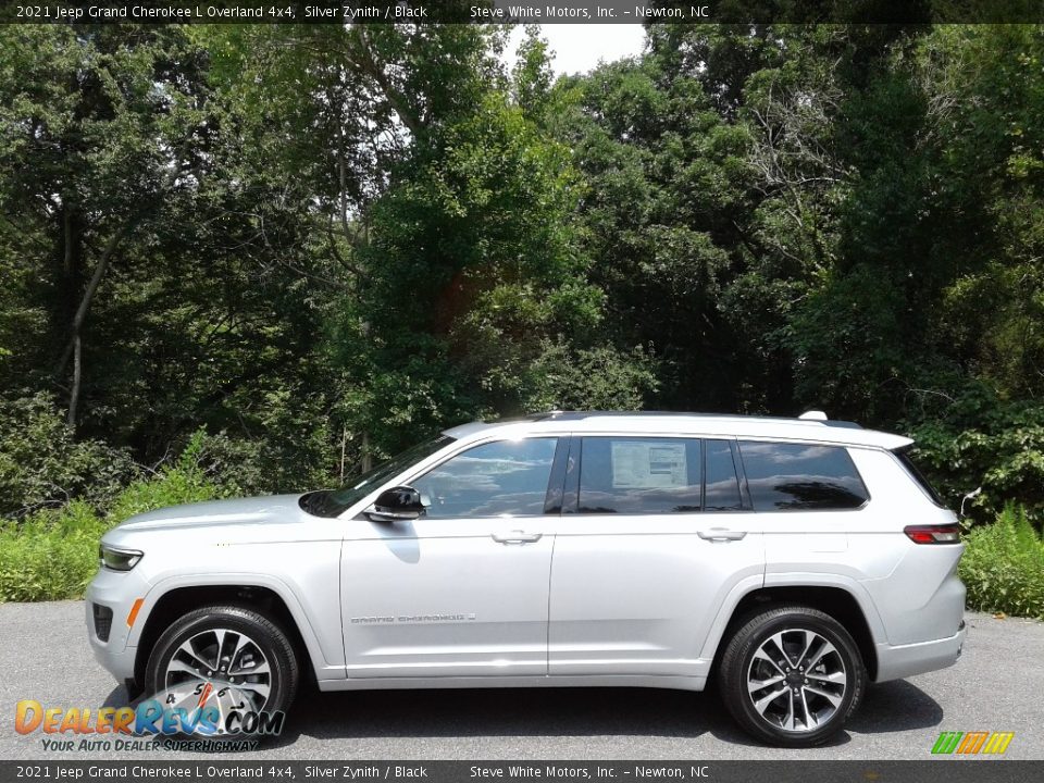 2021 Jeep Grand Cherokee L Overland 4x4 Silver Zynith / Black Photo #1