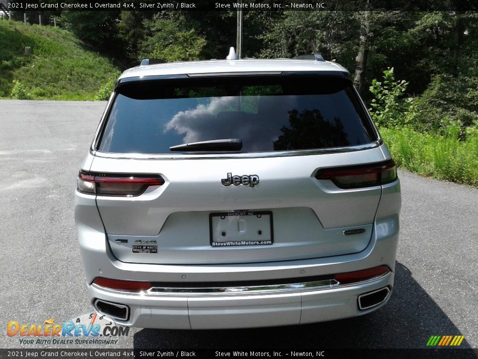 2021 Jeep Grand Cherokee L Overland 4x4 Silver Zynith / Black Photo #7