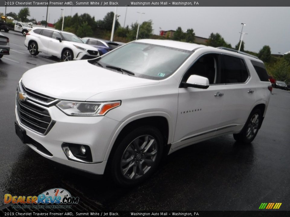 2019 Chevrolet Traverse Premier AWD Summit White / Jet Black Photo #5