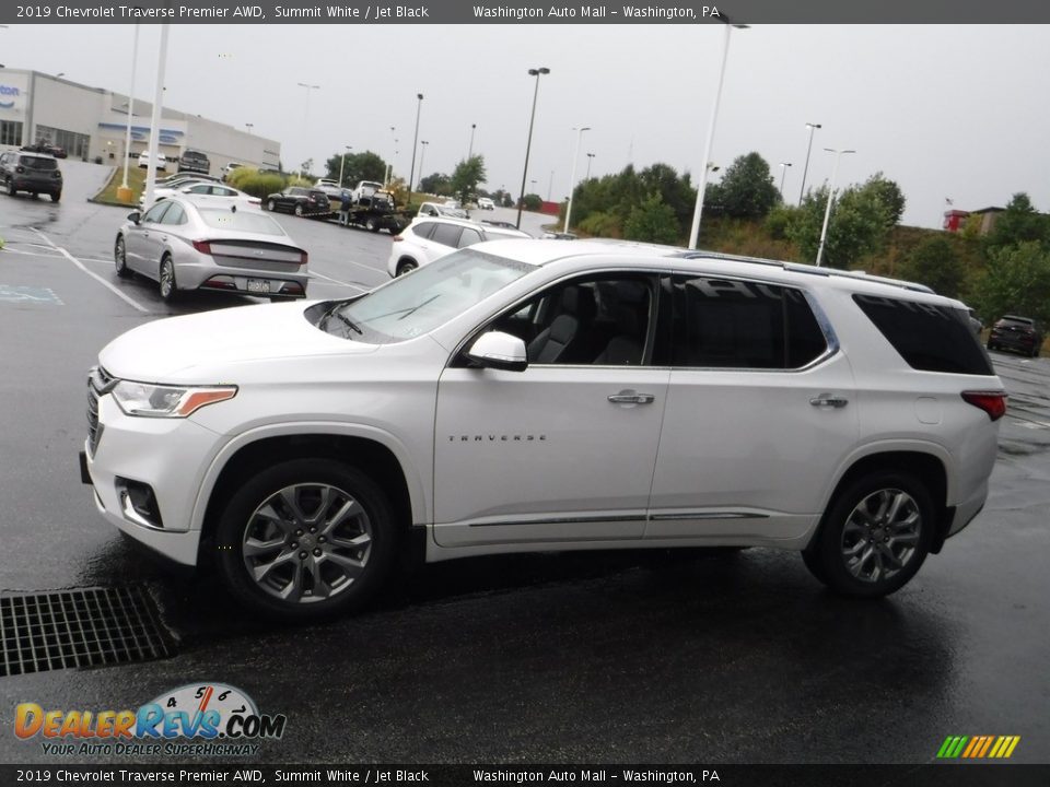 2019 Chevrolet Traverse Premier AWD Summit White / Jet Black Photo #6