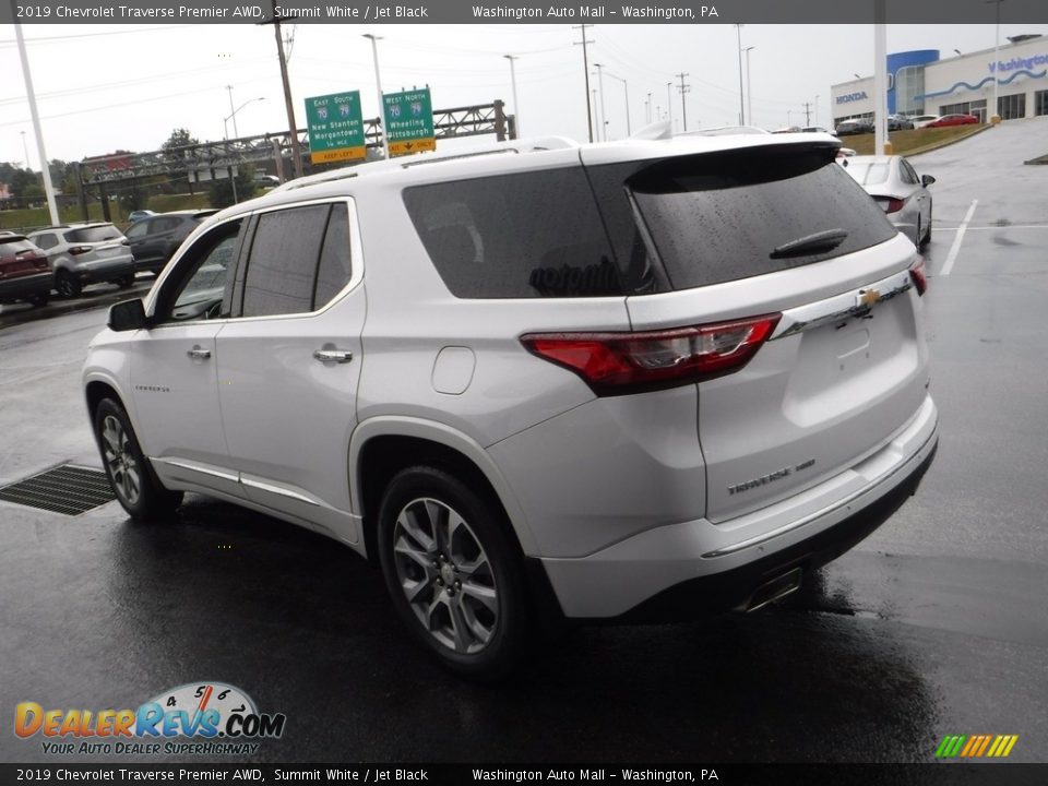 2019 Chevrolet Traverse Premier AWD Summit White / Jet Black Photo #7