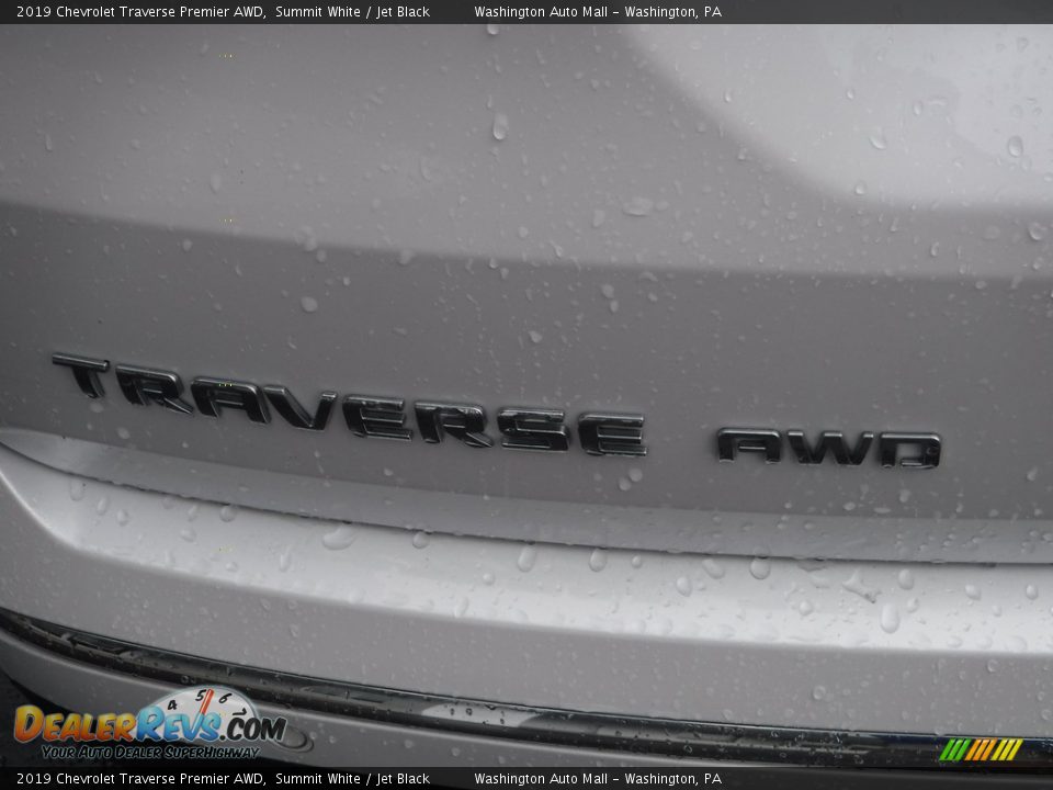 2019 Chevrolet Traverse Premier AWD Summit White / Jet Black Photo #11