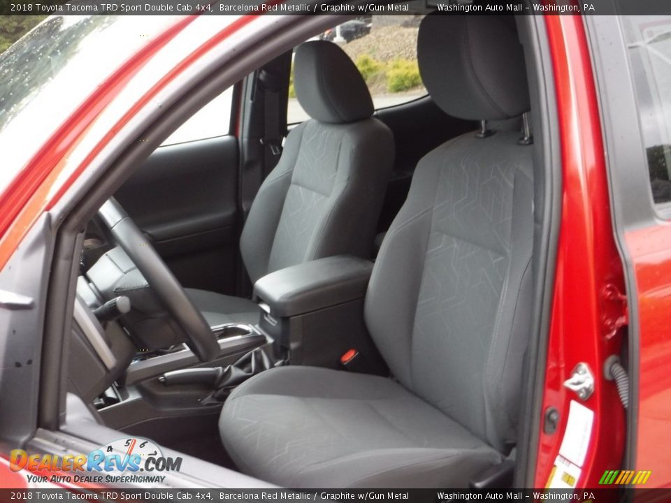 2018 Toyota Tacoma TRD Sport Double Cab 4x4 Barcelona Red Metallic / Graphite w/Gun Metal Photo #26