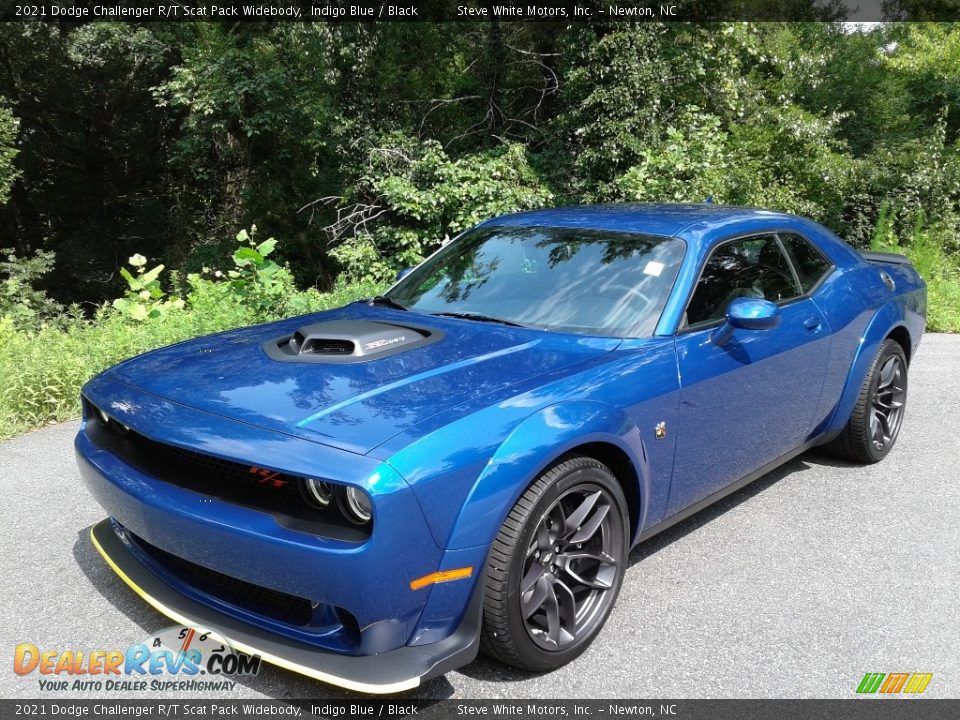 2021 Dodge Challenger R/T Scat Pack Widebody Indigo Blue / Black Photo #2