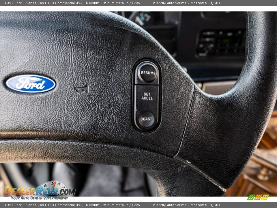 1993 Ford E Series Van E350 Commercial 4x4 Steering Wheel Photo #35