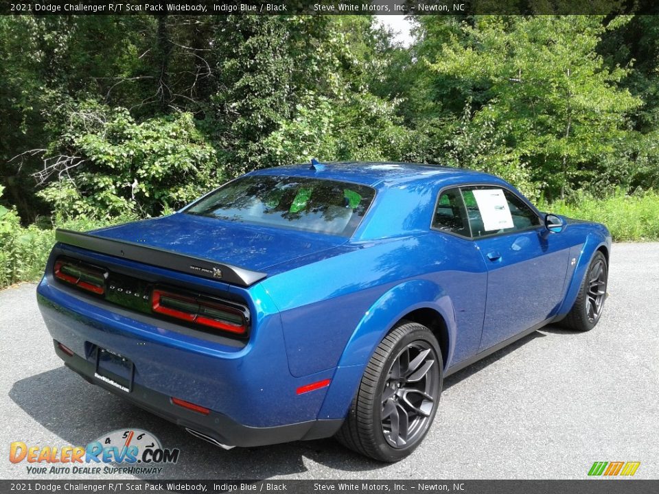 2021 Dodge Challenger R/T Scat Pack Widebody Indigo Blue / Black Photo #6