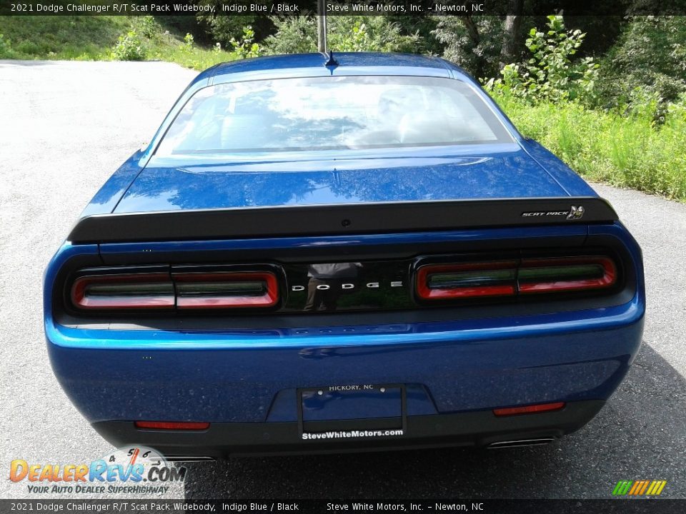 2021 Dodge Challenger R/T Scat Pack Widebody Indigo Blue / Black Photo #7