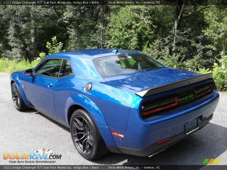 2021 Dodge Challenger R/T Scat Pack Widebody Indigo Blue / Black Photo #8