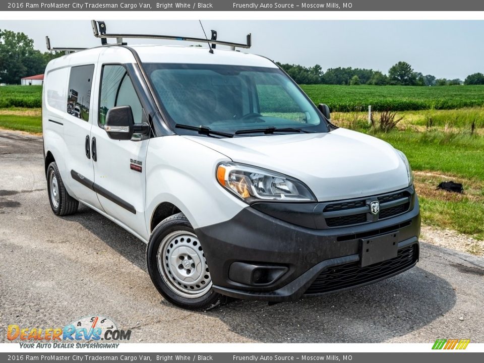 2016 Ram ProMaster City Tradesman Cargo Van Bright White / Black Photo #1