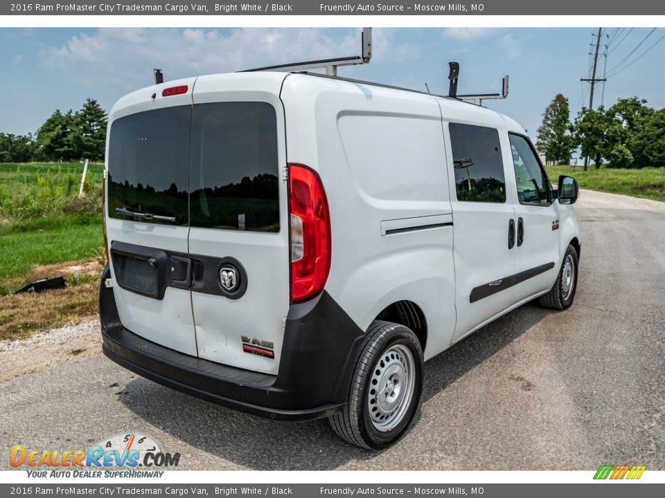 2016 Ram ProMaster City Tradesman Cargo Van Bright White / Black Photo #4