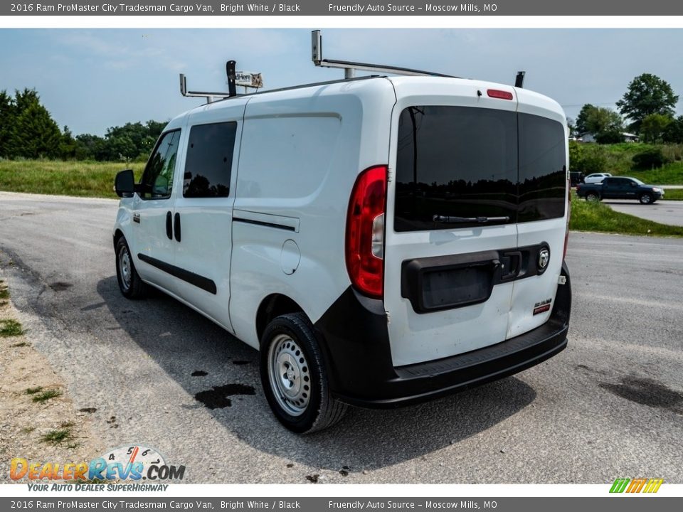 2016 Ram ProMaster City Tradesman Cargo Van Bright White / Black Photo #6