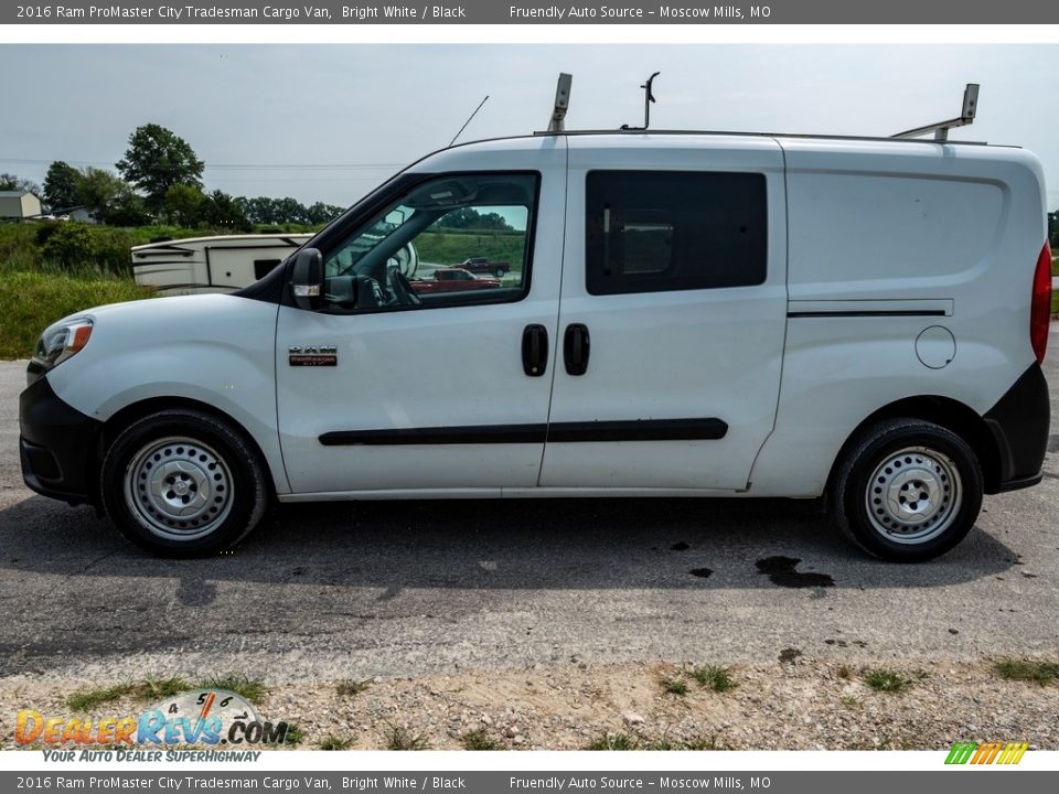 2016 Ram ProMaster City Tradesman Cargo Van Bright White / Black Photo #7