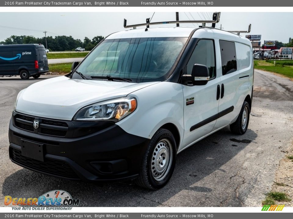 2016 Ram ProMaster City Tradesman Cargo Van Bright White / Black Photo #8