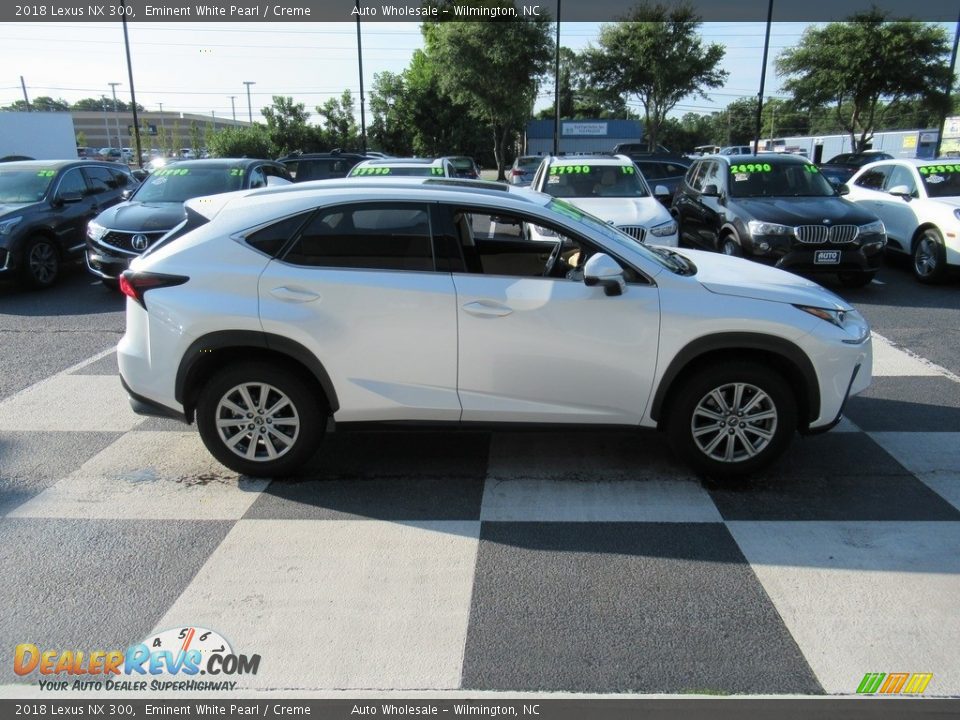 2018 Lexus NX 300 Eminent White Pearl / Creme Photo #3