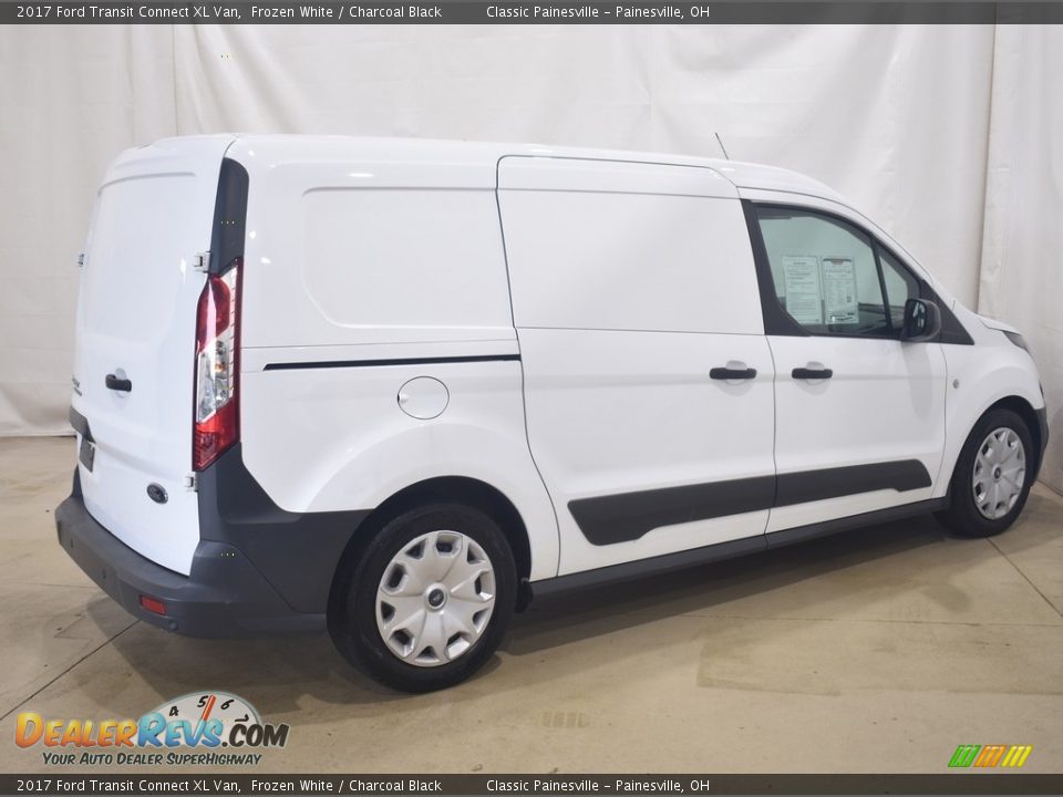 2017 Ford Transit Connect XL Van Frozen White / Charcoal Black Photo #2