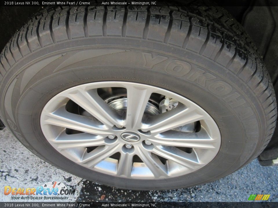 2018 Lexus NX 300 Eminent White Pearl / Creme Photo #7