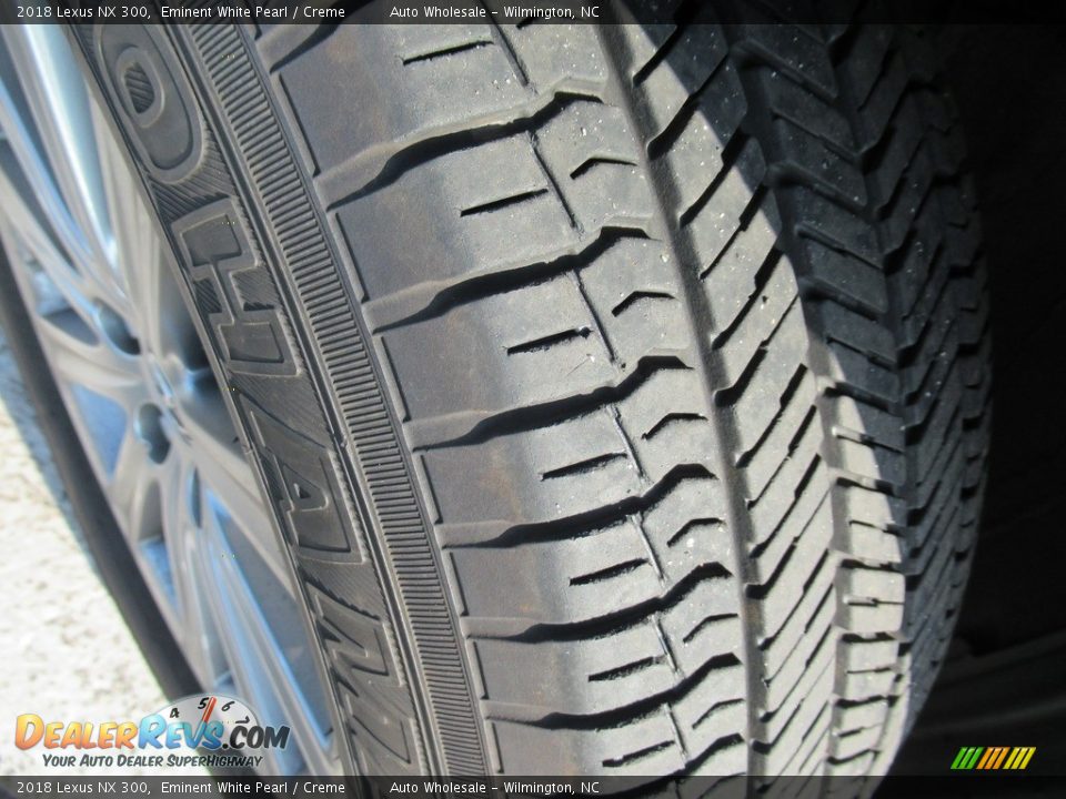 2018 Lexus NX 300 Eminent White Pearl / Creme Photo #8