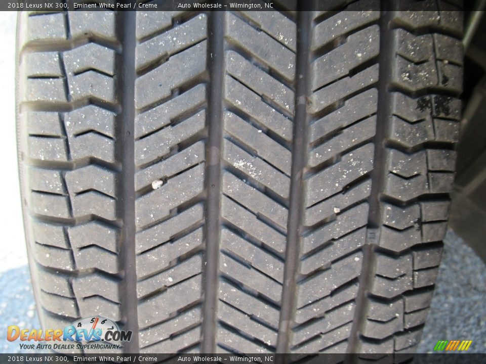 2018 Lexus NX 300 Eminent White Pearl / Creme Photo #9