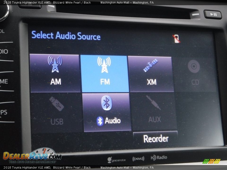 2018 Toyota Highlander XLE AWD Blizzard White Pearl / Black Photo #20