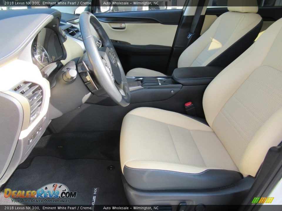 2018 Lexus NX 300 Eminent White Pearl / Creme Photo #10