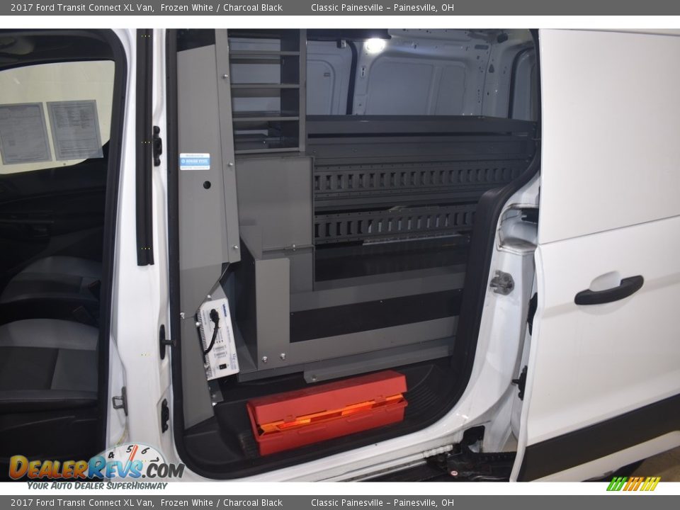 2017 Ford Transit Connect XL Van Frozen White / Charcoal Black Photo #8