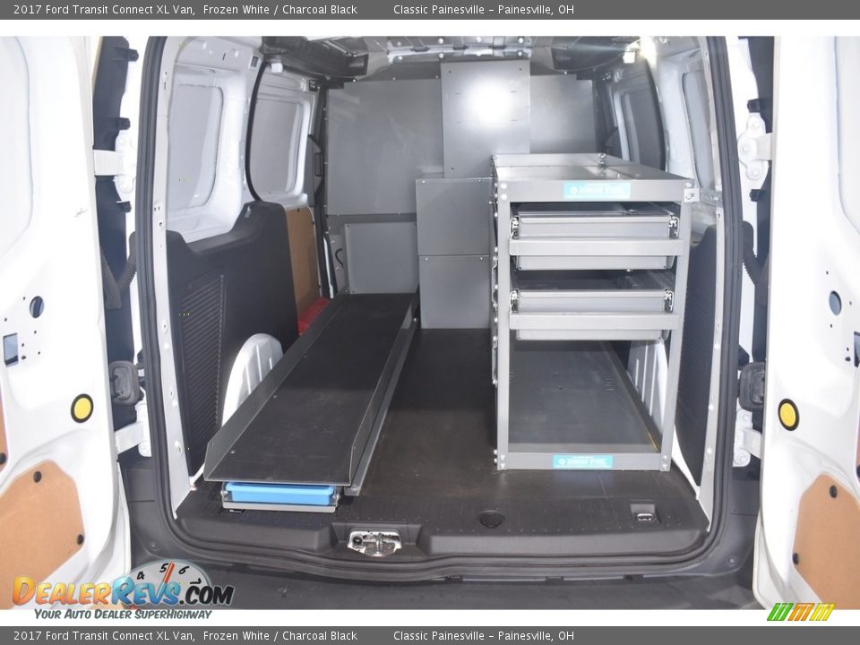 2017 Ford Transit Connect XL Van Frozen White / Charcoal Black Photo #9