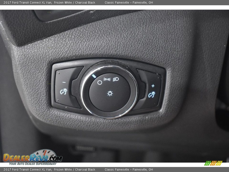 2017 Ford Transit Connect XL Van Frozen White / Charcoal Black Photo #11