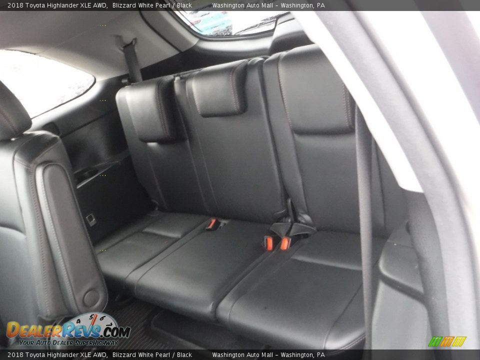 2018 Toyota Highlander XLE AWD Blizzard White Pearl / Black Photo #29