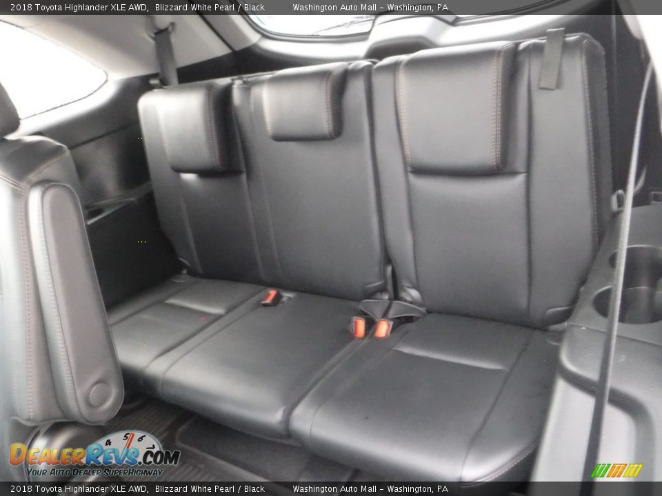 2018 Toyota Highlander XLE AWD Blizzard White Pearl / Black Photo #30