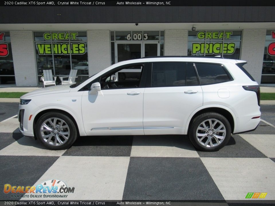 2020 Cadillac XT6 Sport AWD Crystal White Tricoat / Cirrus Photo #1