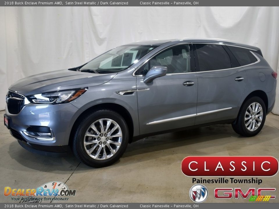 2018 Buick Enclave Premium AWD Satin Steel Metallic / Dark Galvanized Photo #1