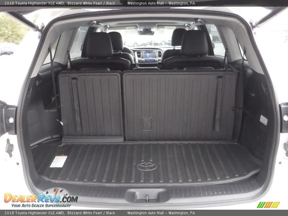2018 Toyota Highlander XLE AWD Blizzard White Pearl / Black Photo #32