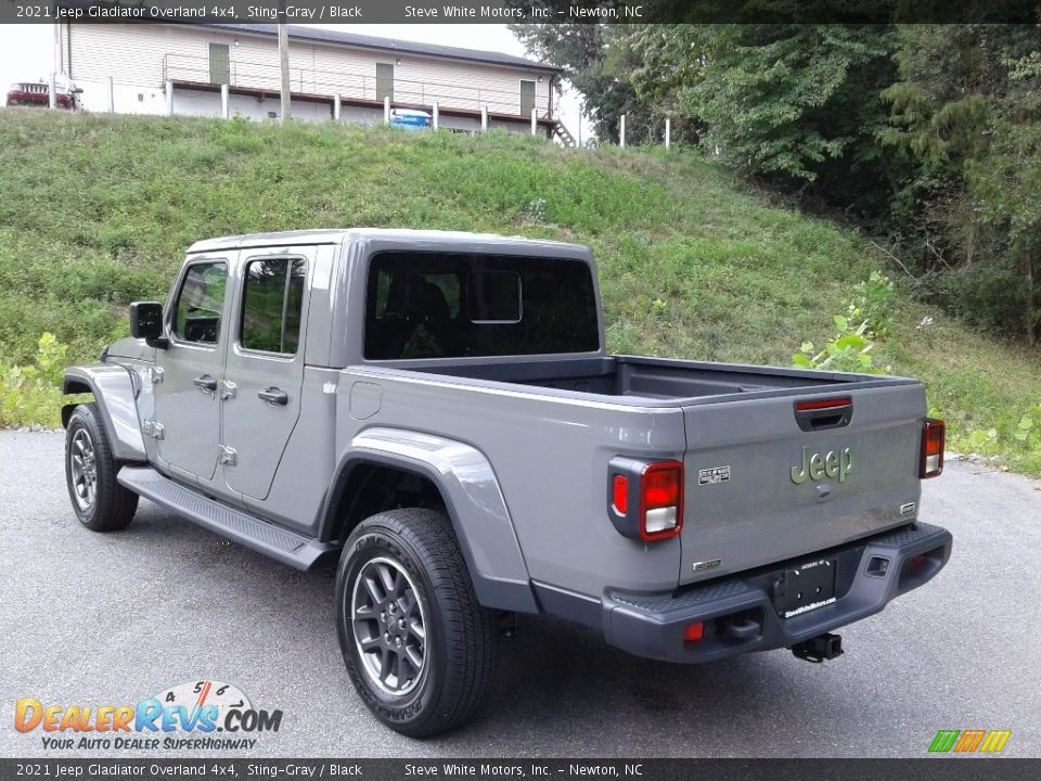 2021 Jeep Gladiator Overland 4x4 Sting-Gray / Black Photo #9