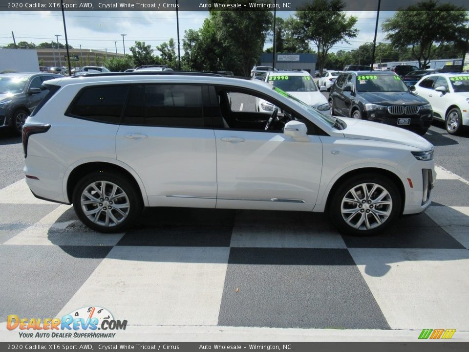 2020 Cadillac XT6 Sport AWD Crystal White Tricoat / Cirrus Photo #3