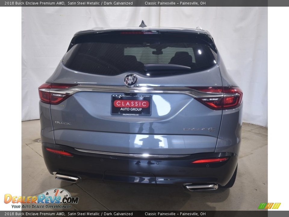 2018 Buick Enclave Premium AWD Satin Steel Metallic / Dark Galvanized Photo #3