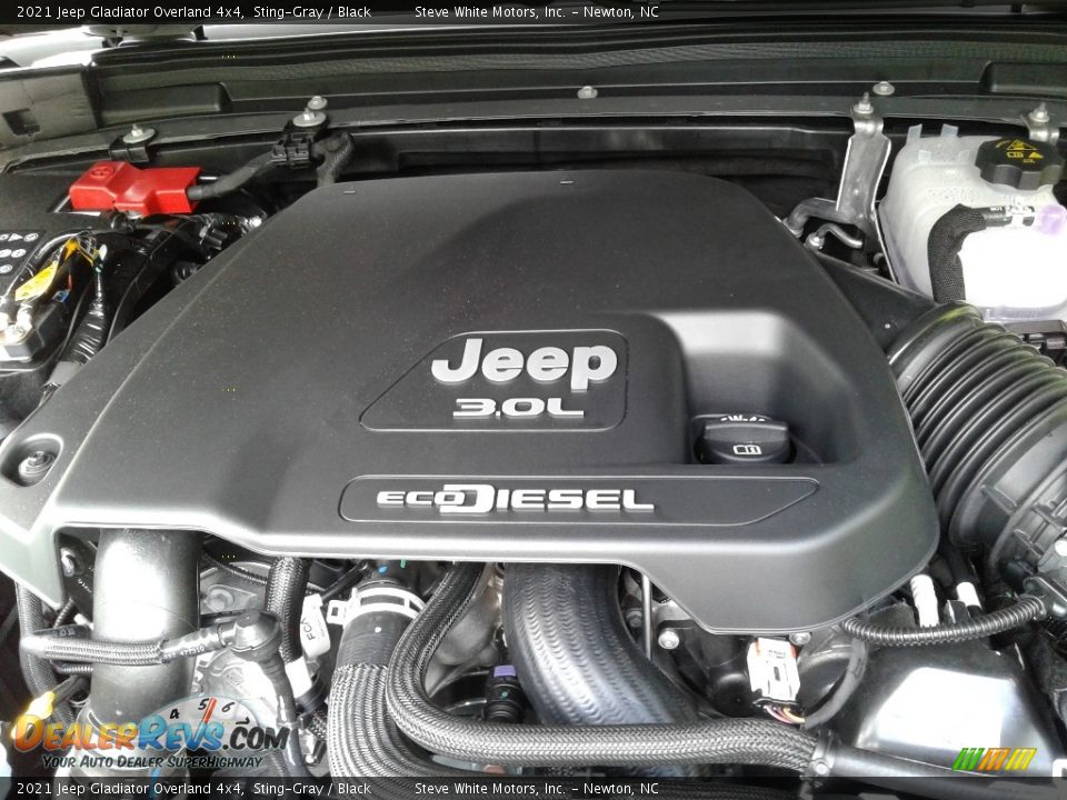 2021 Jeep Gladiator Overland 4x4 3.0 Liter DOHC 24-Valve VVT Turbo-Diesel V6 Engine Photo #10